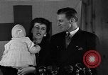 Image of British War Bride reunited with American husband New York City USA, 1946, second 49 stock footage video 65675053331