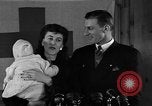 Image of British War Bride reunited with American husband New York City USA, 1946, second 51 stock footage video 65675053331
