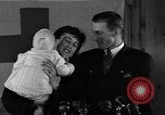 Image of British War Bride reunited with American husband New York City USA, 1946, second 53 stock footage video 65675053331