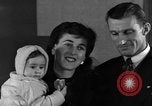 Image of British War Bride reunited with American husband New York City USA, 1946, second 58 stock footage video 65675053331