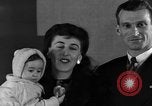 Image of British War Bride reunited with American husband New York City USA, 1946, second 61 stock footage video 65675053331