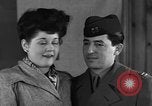 Image of English war brides New York City USA, 1945, second 11 stock footage video 65675053332