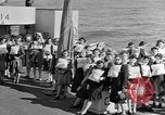 Image of British girls Atlantic Ocean, 1946, second 4 stock footage video 65675053341