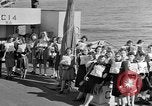 Image of British girls Atlantic Ocean, 1946, second 5 stock footage video 65675053341