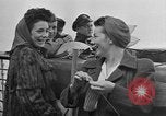 Image of British girls Atlantic Ocean, 1946, second 28 stock footage video 65675053341