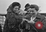 Image of British girls Atlantic Ocean, 1946, second 33 stock footage video 65675053341