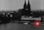 Image of Cologne Germany before and after World War 2 Cologne Germany, 1945, second 37 stock footage video 65675053344