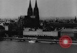 Image of Cologne Germany before and after World War 2 Cologne Germany, 1945, second 38 stock footage video 65675053344