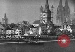 Image of Cologne Germany before and after World War 2 Cologne Germany, 1945, second 58 stock footage video 65675053344