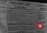 Image of American Military Government men Cologne Germany, 1945, second 26 stock footage video 65675053345