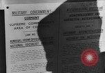 Image of American Military Government men Cologne Germany, 1945, second 30 stock footage video 65675053345