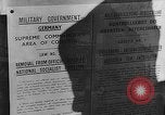 Image of American Military Government men Cologne Germany, 1945, second 31 stock footage video 65675053345