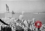 Standbild US Navy Pacific Kampf Flotte zu Hause ankommt United States USA, 1945, aus Sekunde 6 historischem Filmmaterial Videoclip 65675053377