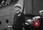 Standbild US Navy Pacific Kampf Flotte zu Hause ankommt United States USA, 1945, aus Sekunde 10 historischem Filmmaterial Videoclip 65675053377
