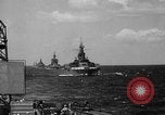 Standbild US Navy Pacific Kampf Flotte zu Hause ankommt United States USA, 1945, aus Sekunde 16 historischem Filmmaterial Videoclip 65675053377