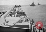 Standbild US Navy Pacific Kampf Flotte zu Hause ankommt United States USA, 1945, aus Sekunde 20 historischem Filmmaterial Videoclip 65675053377