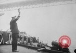 Standbild US Navy Pacific Kampf Flotte zu Hause ankommt United States USA, 1945, aus Sekunde 41 historischem Filmmaterial Videoclip 65675053377