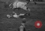 Standbild Rodeo Wettbewerb Huntsville Texas USA, 1945, aus Sekunde 61 historischem Filmmaterial Videoclip 65675053380