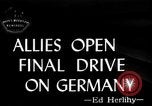 Standbild United States Army Deutschland, 1945, aus Sekunde 1 historischem Filmmaterial Videoclip 65675053381