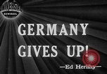 Image of President Truman announces German surrender on VE Day United States USA, 1945, second 1 stock footage video 65675053386