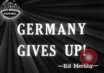 Image of President Truman announces German surrender on VE Day United States USA, 1945, second 3 stock footage video 65675053386