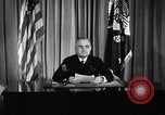 Image of President Truman announces German surrender on VE Day United States USA, 1945, second 6 stock footage video 65675053386