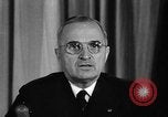 Image of President Truman announces German surrender on VE Day United States USA, 1945, second 8 stock footage video 65675053386
