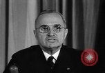 Image of President Truman announces German surrender on VE Day United States USA, 1945, second 9 stock footage video 65675053386