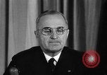 Image of President Truman announces German surrender on VE Day United States USA, 1945, second 12 stock footage video 65675053386