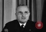 Image of President Truman announces German surrender on VE Day United States USA, 1945, second 13 stock footage video 65675053386