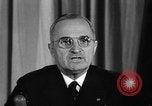 Image of President Truman announces German surrender on VE Day United States USA, 1945, second 14 stock footage video 65675053386
