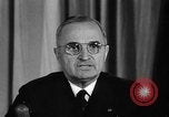 Image of President Truman announces German surrender on VE Day United States USA, 1945, second 15 stock footage video 65675053386