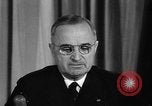 Image of President Truman announces German surrender on VE Day United States USA, 1945, second 18 stock footage video 65675053386