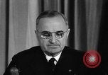 Image of President Truman announces German surrender on VE Day United States USA, 1945, second 27 stock footage video 65675053386