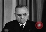 Image of President Truman announces German surrender on VE Day United States USA, 1945, second 34 stock footage video 65675053386
