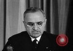 Image of President Truman announces German surrender on VE Day United States USA, 1945, second 36 stock footage video 65675053386