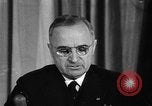 Image of President Truman announces German surrender on VE Day United States USA, 1945, second 38 stock footage video 65675053386