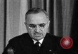 Image of President Truman announces German surrender on VE Day United States USA, 1945, second 40 stock footage video 65675053386