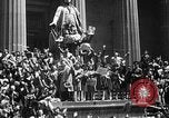 Image of President Truman announces German surrender on VE Day United States USA, 1945, second 49 stock footage video 65675053386