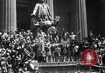 Image of President Truman announces German surrender on VE Day United States USA, 1945, second 50 stock footage video 65675053386