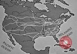 Immagine di Sviluppo delle ferrovie nel XVII e XVIII secolo in America United States USA, 1942, secondo 17 filmato di repertorio 65675053396
