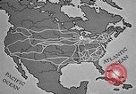 Immagine di Sviluppo delle ferrovie nel XVII e XVIII secolo in America United States USA, 1942, secondo 28 filmato di repertorio 65675053396
