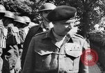 Standbild Feldmarschall Montgomery Oldenburg Deutschland, 1945, aus Sekunde 38 historischem Filmmaterial Videoclip 65675053403