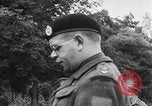 Standbild Feldmarschall Montgomery Oldenburg Deutschland, 1945, aus Sekunde 40 historischem Filmmaterial Videoclip 65675053403