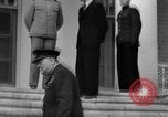 Image of Winston Churchill at Tehran Conference Tehran Iran, 1943, second 45 stock footage video 65675053419