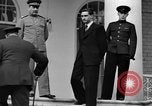 Image of Winston Churchill at Tehran Conference Tehran Iran, 1943, second 48 stock footage video 65675053419