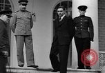 Image of Winston Churchill at Tehran Conference Tehran Iran, 1943, second 49 stock footage video 65675053419