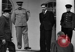 Image of Winston Churchill at Tehran Conference Tehran Iran, 1943, second 53 stock footage video 65675053419