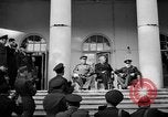 Image of Franklin Roosevelt at Tehran Conference Tehran Iran, 1943, second 8 stock footage video 65675053420