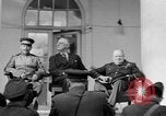 Image of Franklin Roosevelt at Tehran Conference Tehran Iran, 1943, second 19 stock footage video 65675053420